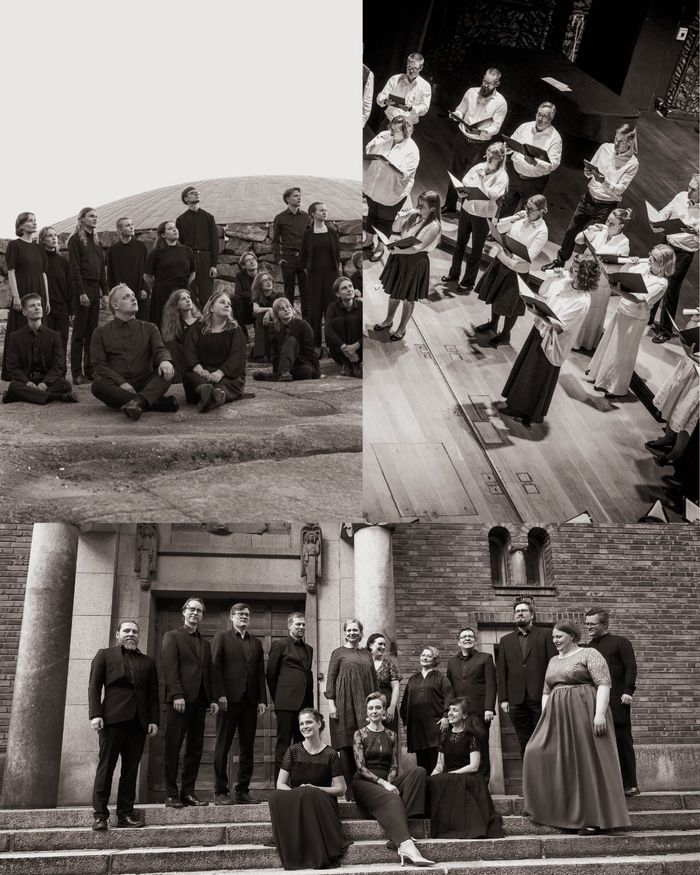 Kolmen kuoron konsertti kuoronjohtajien Talvipäivillä